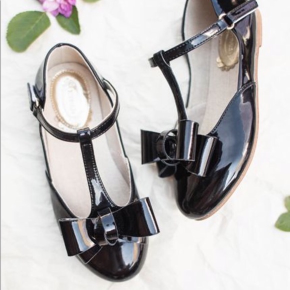 NWT Joyfolie Girls Arianna Dress Shoe - Black